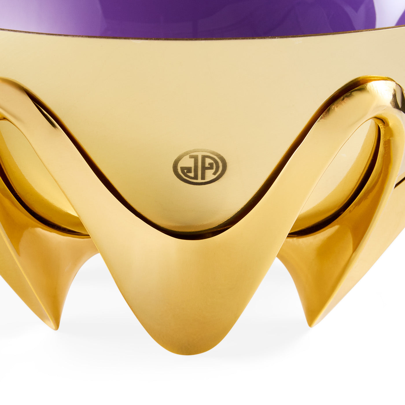 【新品】spicygem meteorite bowl F2 brass Oscar Amethyst Bowl in Brass | Jonathan Adler