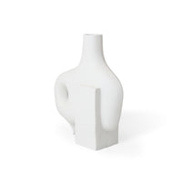 medium paradox vase matte porcelain white - view 2