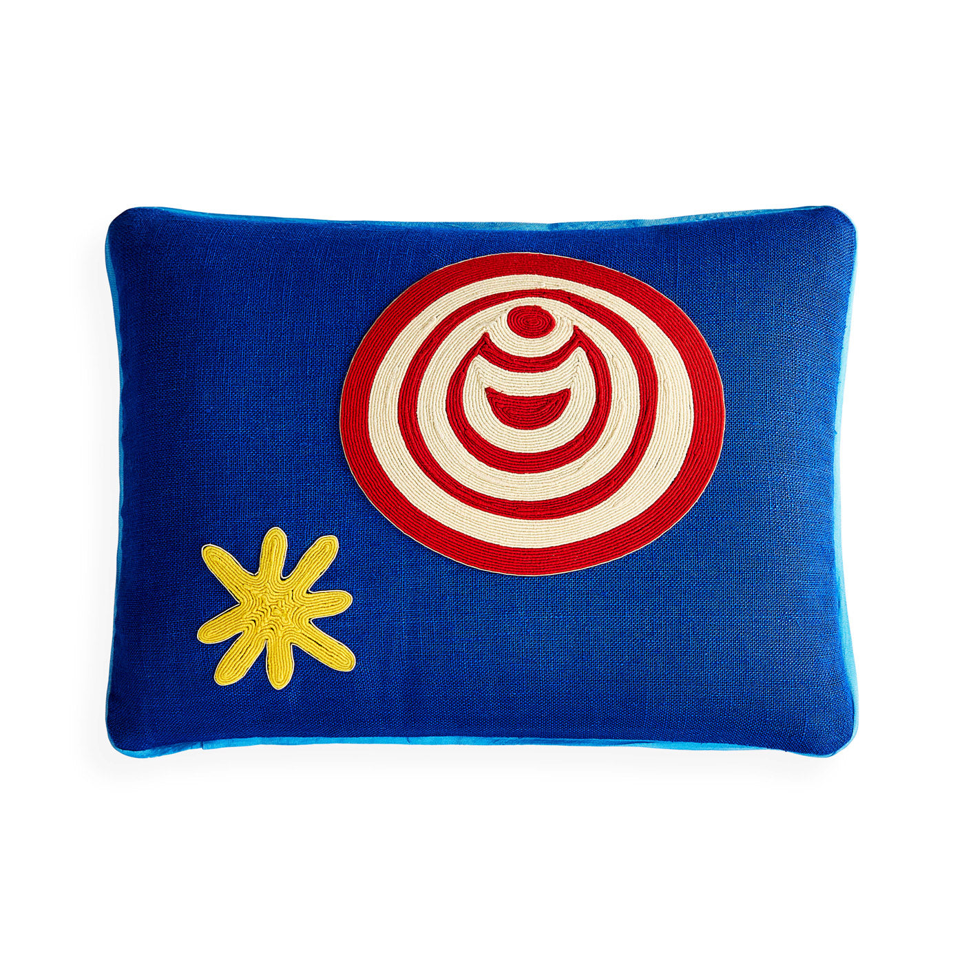 Playa Beach Hat Pillow in Linen | Jonathan Adler