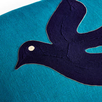 Playa Bird Pillow - details view