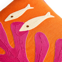 Playa Coral Pillow - details view