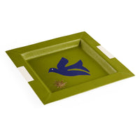 Playa Leather Bird Tray