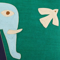 Playa Elephant Pillow