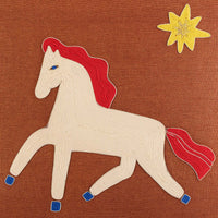 Playa Horse Pillow