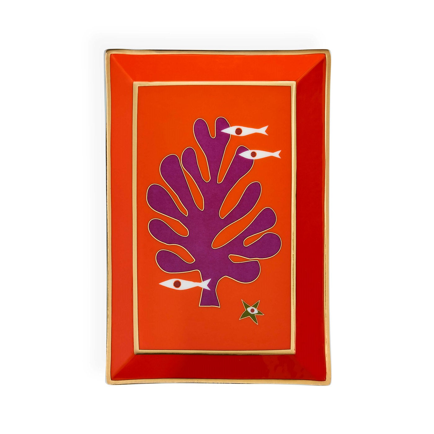 Playa Rectangle Tray - front view