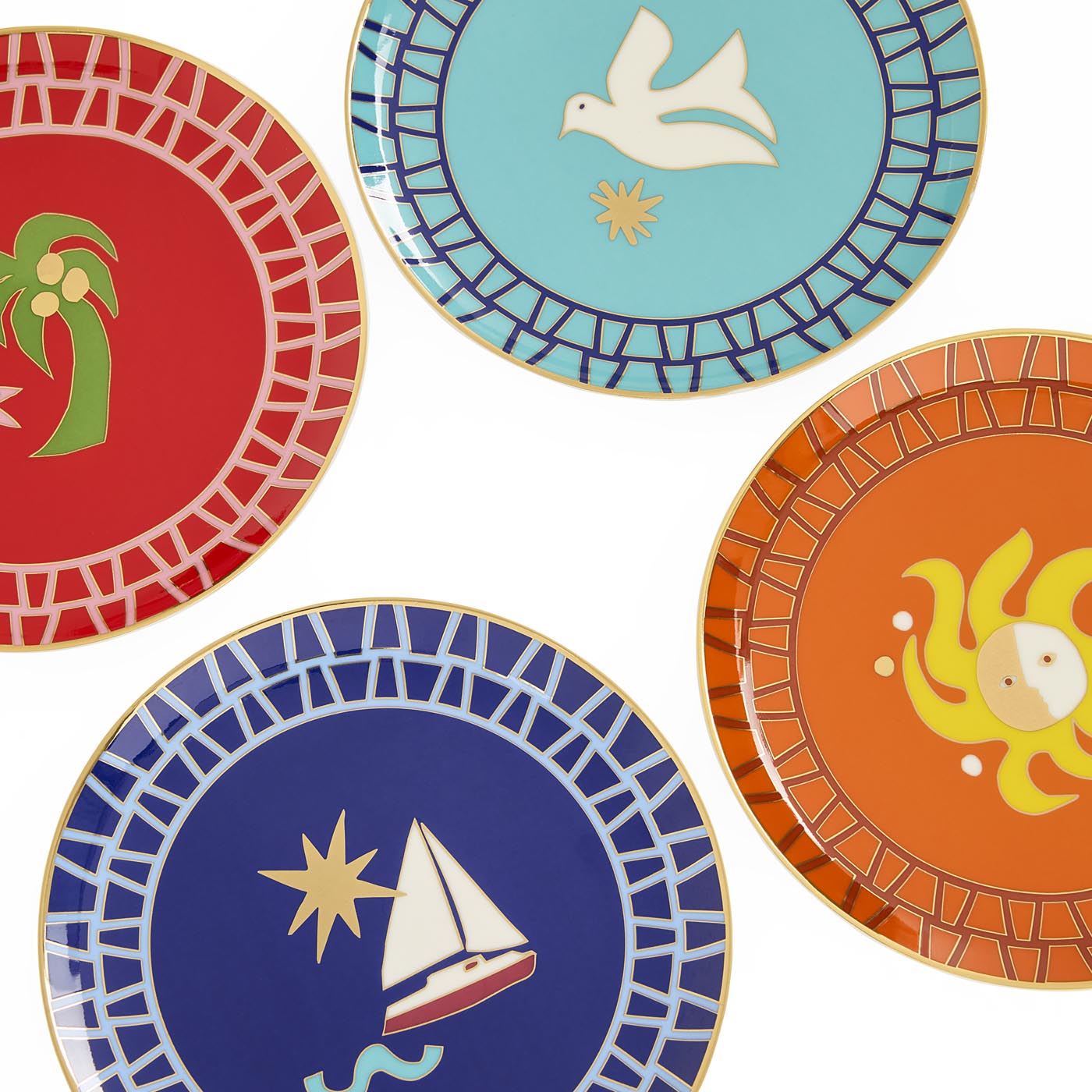 Playa Small Plate Set – Jonathan Adler