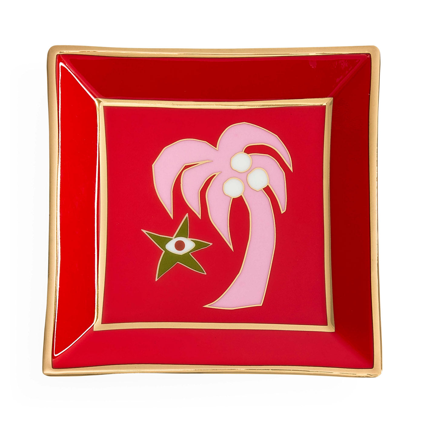 Playa Square Tray - front view