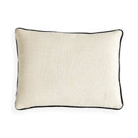 Pompidou B&W Cloud Pillow - back view