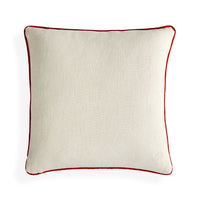 Pompidou Red Plus Pillow - back view
