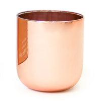 champagne pop candle box gold - details view