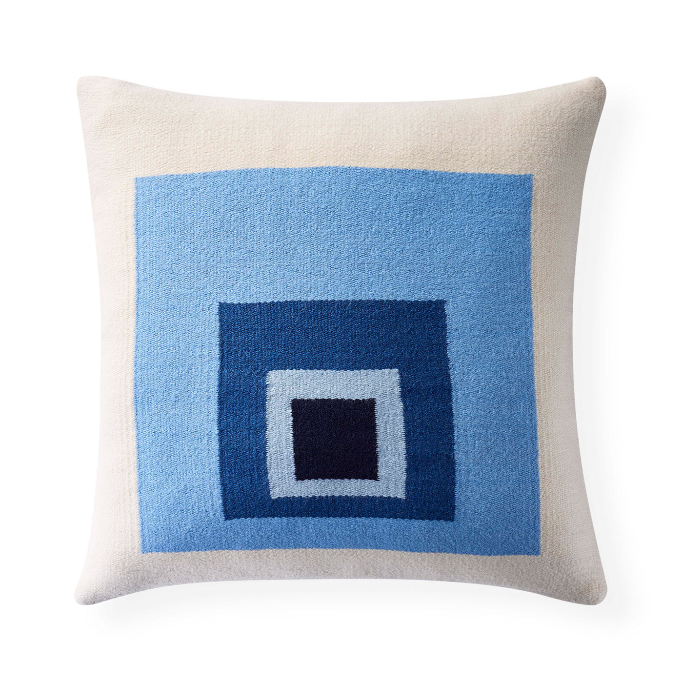 Pop Offset Square Pillow - back view