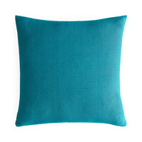 Peacock Beaded Pillow - back view