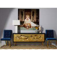 tall canaan table lamp white reform credenza goldfinger dining chairs - styled view