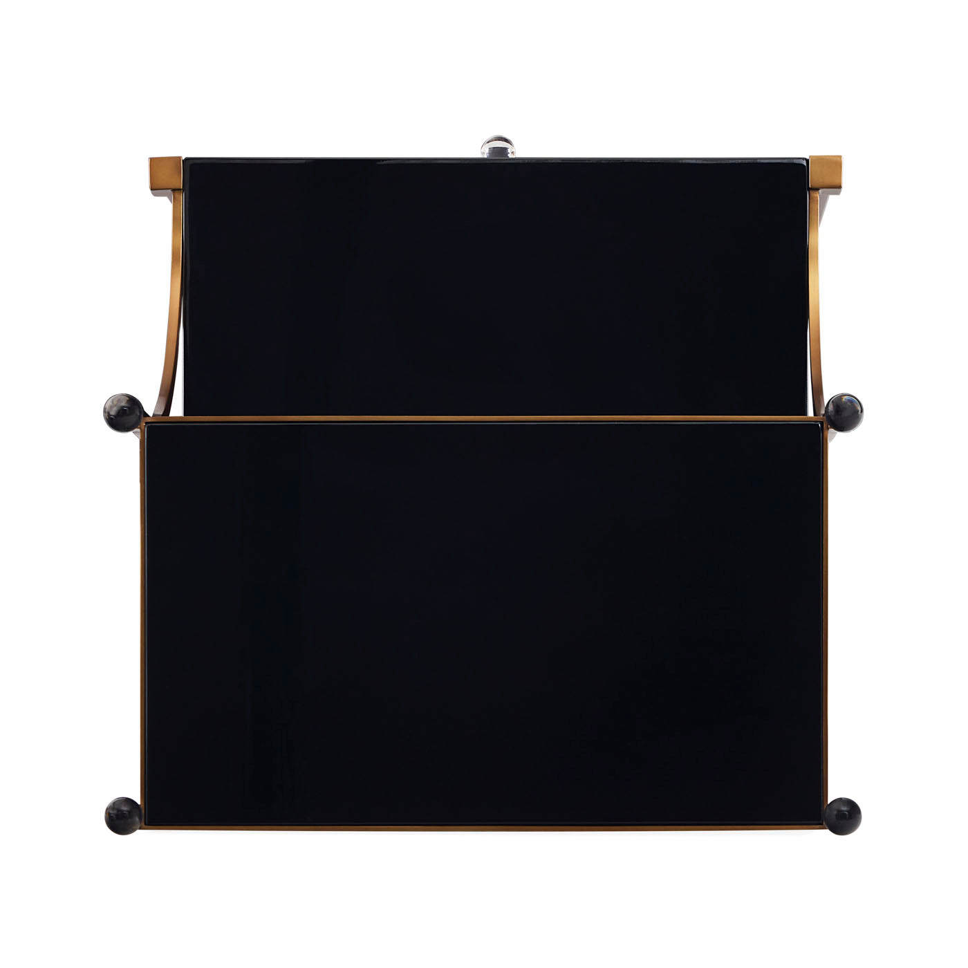 Blackboard with wooden frame and black chalk on a white background