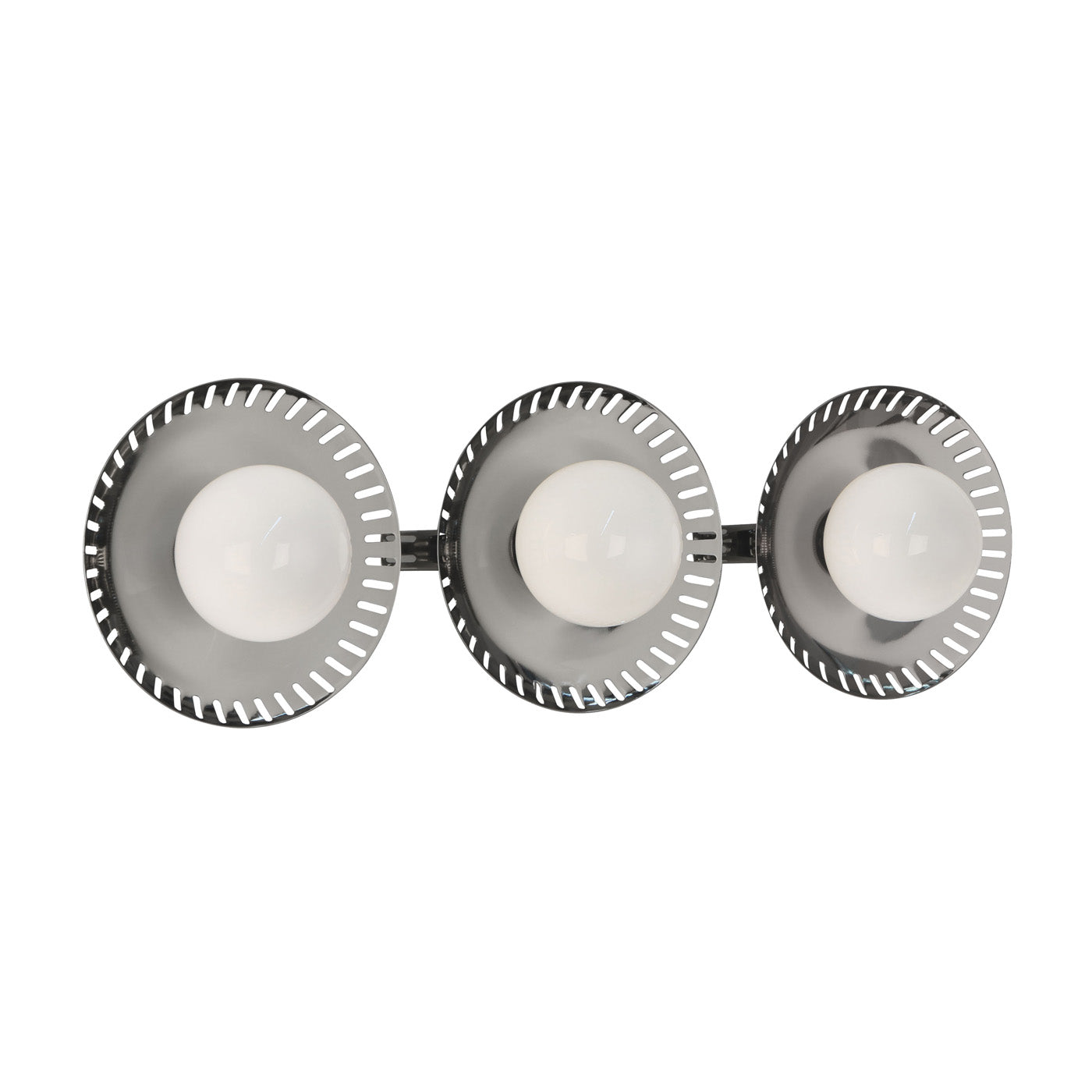 rio triple pan light nickel - angle view