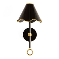 Ripple Rechargeable LED Sconce - front view