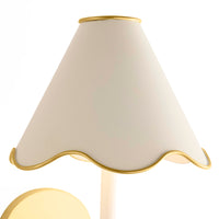 Ripple Rechargeable LED Sconce - details view