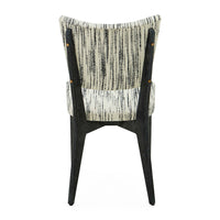 Rive Gauche Dining Chair in stratus - back view