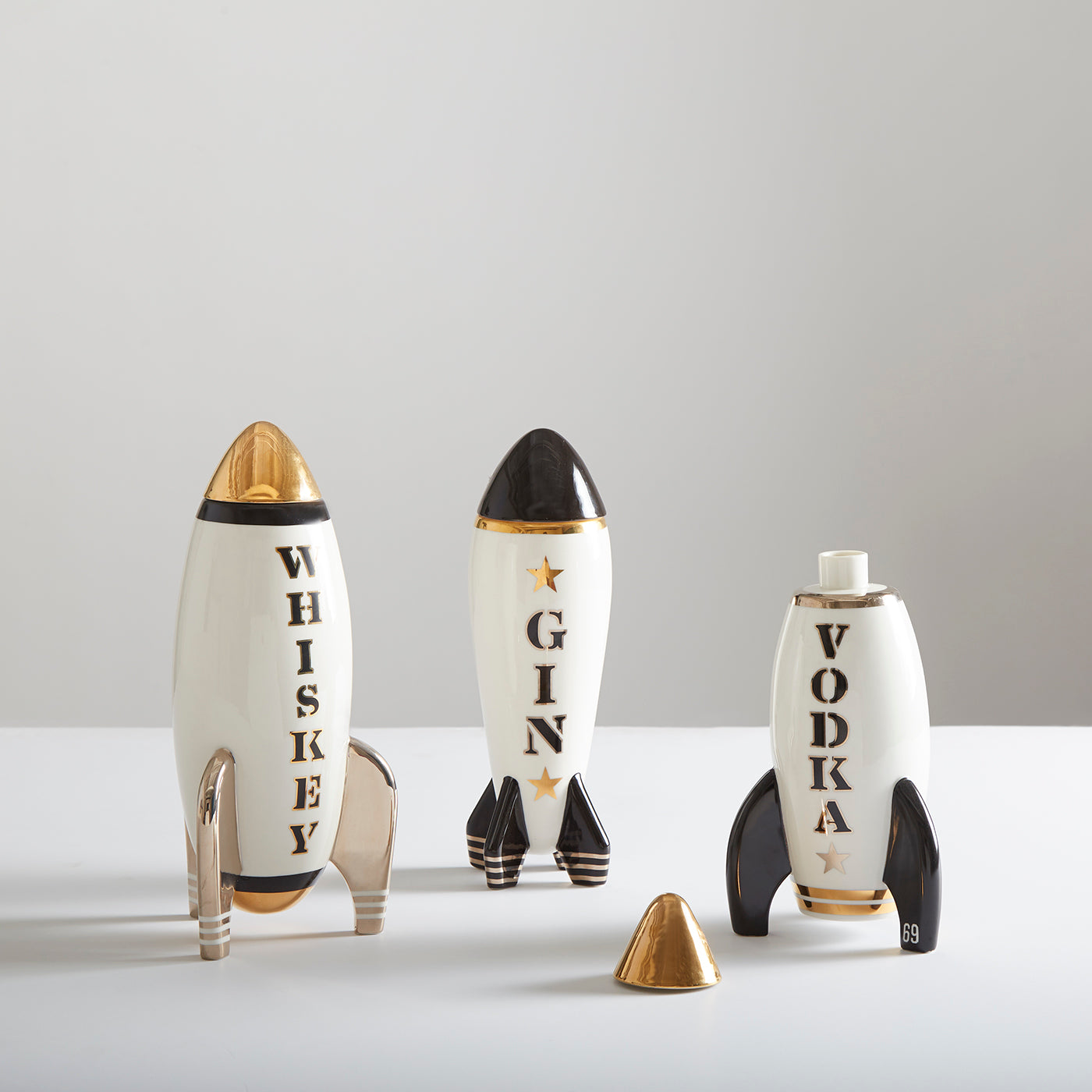Rocket Vodka Decanter - styled view 4