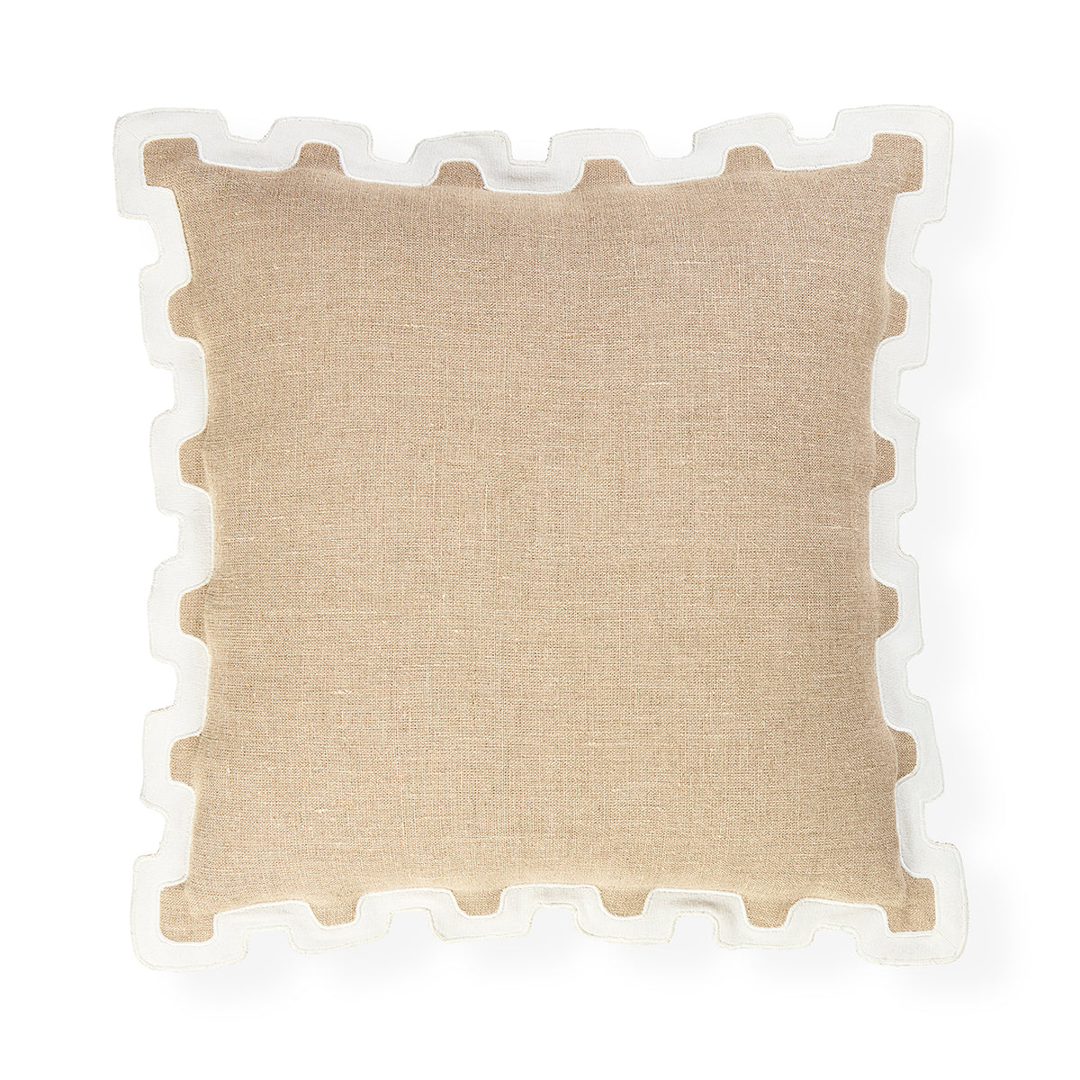 santorini whte pillow