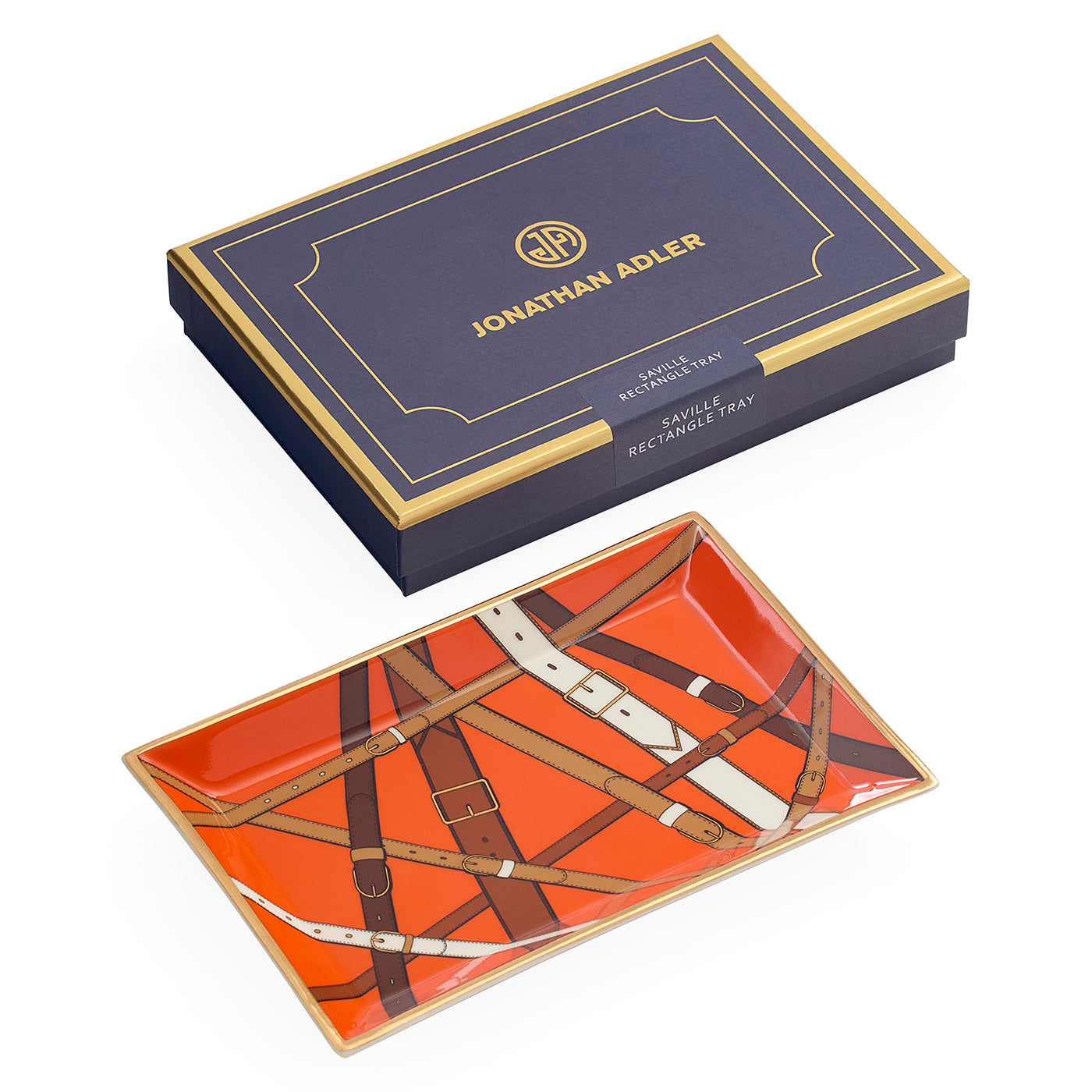 Saville Rectangle Tray – Jonathan Adler