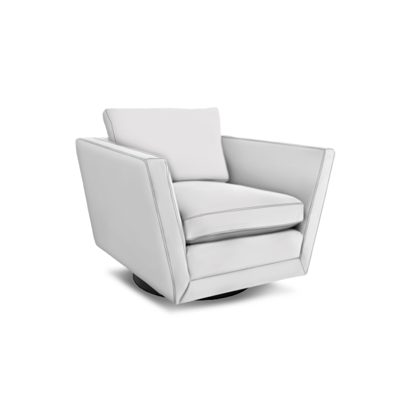sebastian swivel chair custom default - angle view