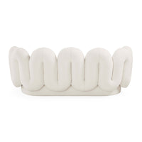 Serpentine Apartment Sofa - back view