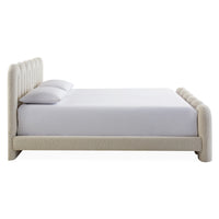 Serpentine Bed Queen - side view