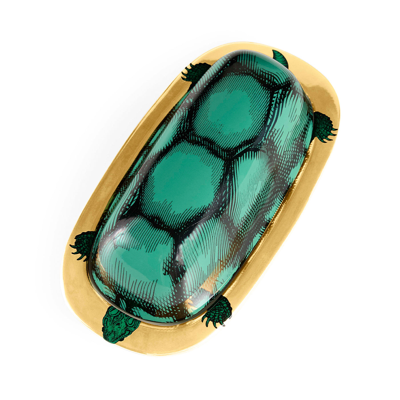 Sirena Butter Dish - angle view