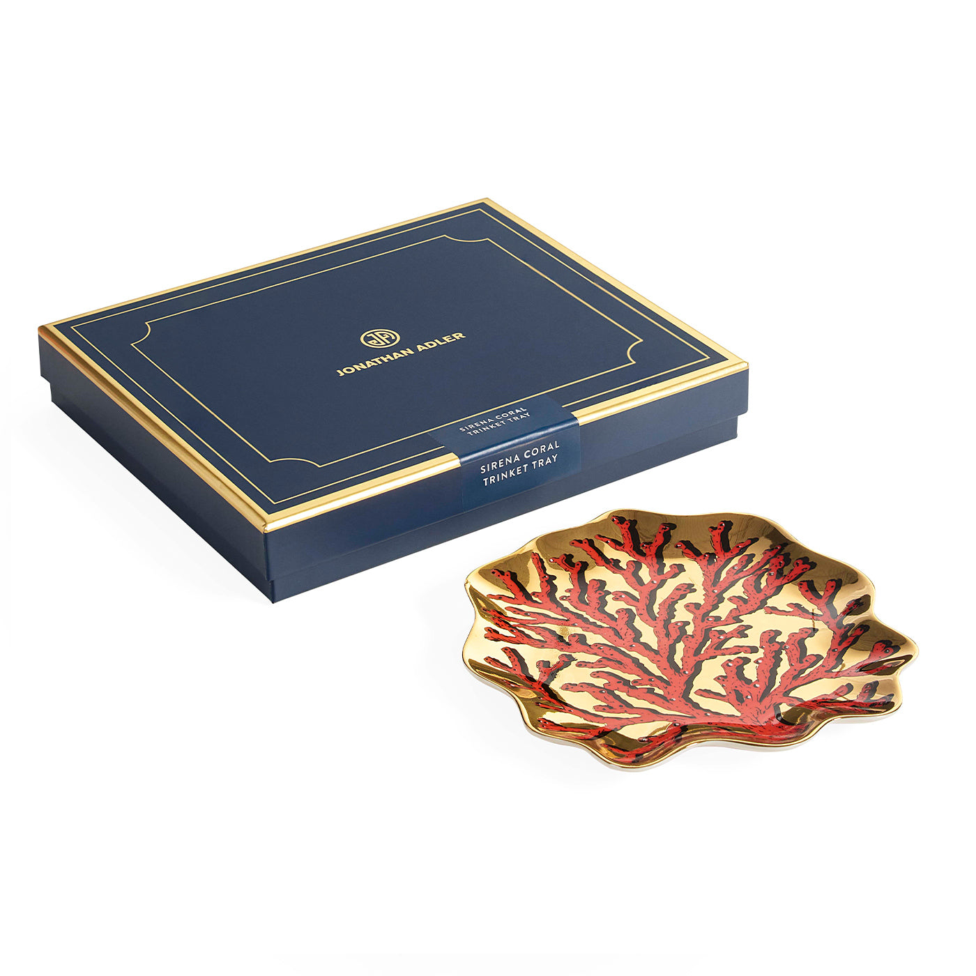 Sirena Coral Trinket Tray – Jonathan Adler