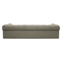 Gray sofa on a white background