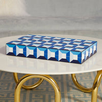 sorrento backgammon set scalinatella cocktail table - styled view 2