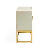 Sorrento Two-Drawer Console - side view