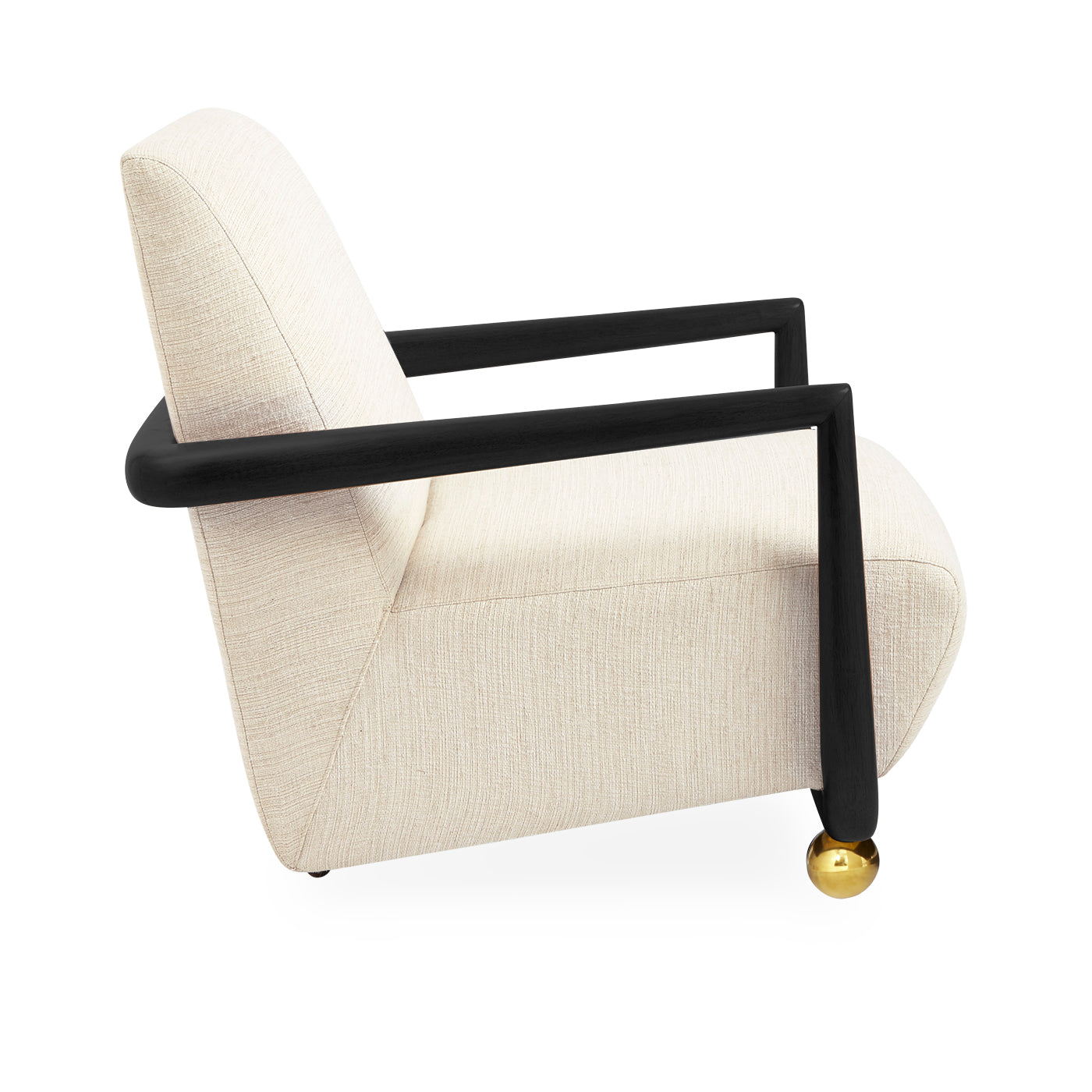 st. germain club chair - side view