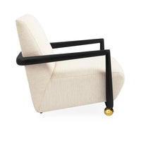 st. germain club chair - side view