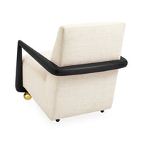 st. germain club chair - back angle view