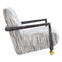 st. germain club chair stratus - side view