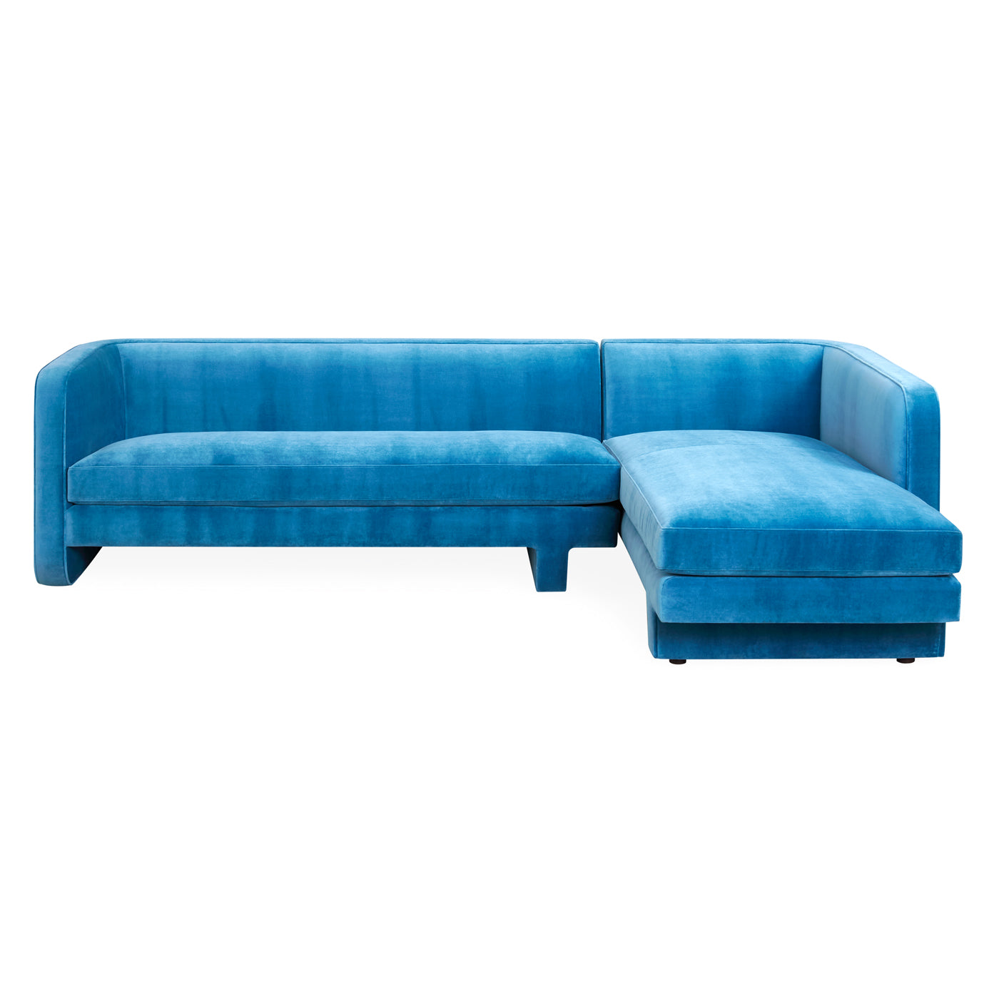 sunset sectional and alphaville cocktail table - styled view