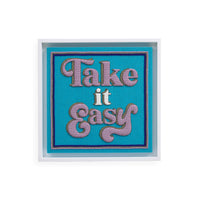 Take It Easy Beaded Art - front view