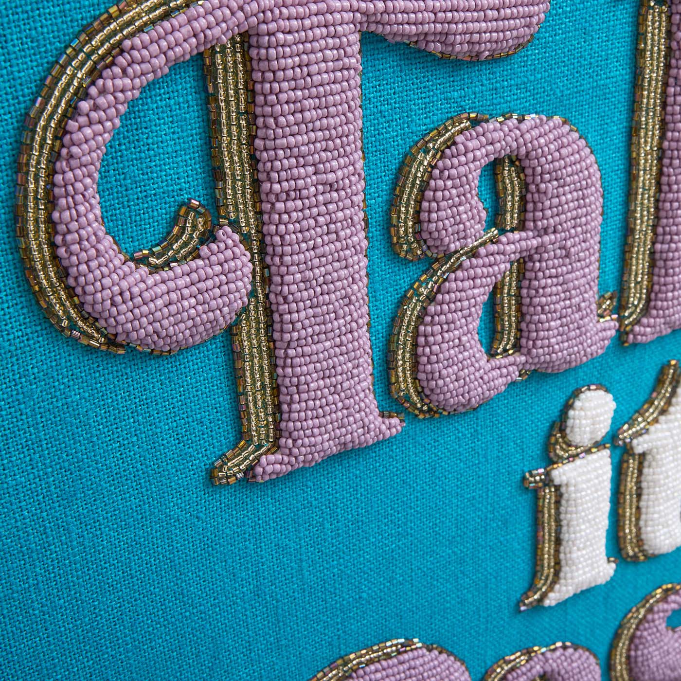 Take It Easy Beaded Art - details view