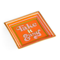 Take It Easy Square Tray - side view