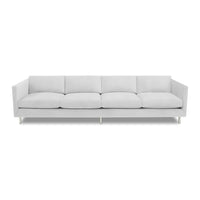 topanga four-seater sofa custom default - front view