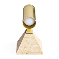 Topanga Pyramid Spotlight - front view light off