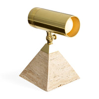Topanga Pyramid Spotlight - side view light on