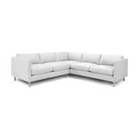 topanga sectional left arm facing custom default - angle view