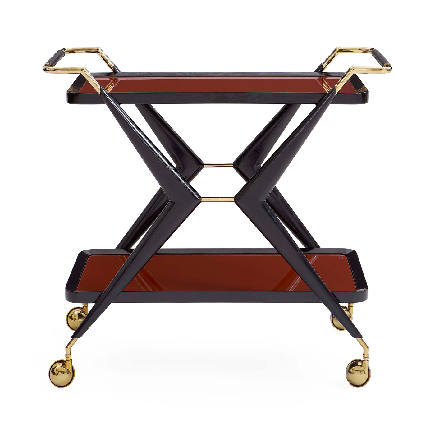 Trocadero Bar Cart - front view