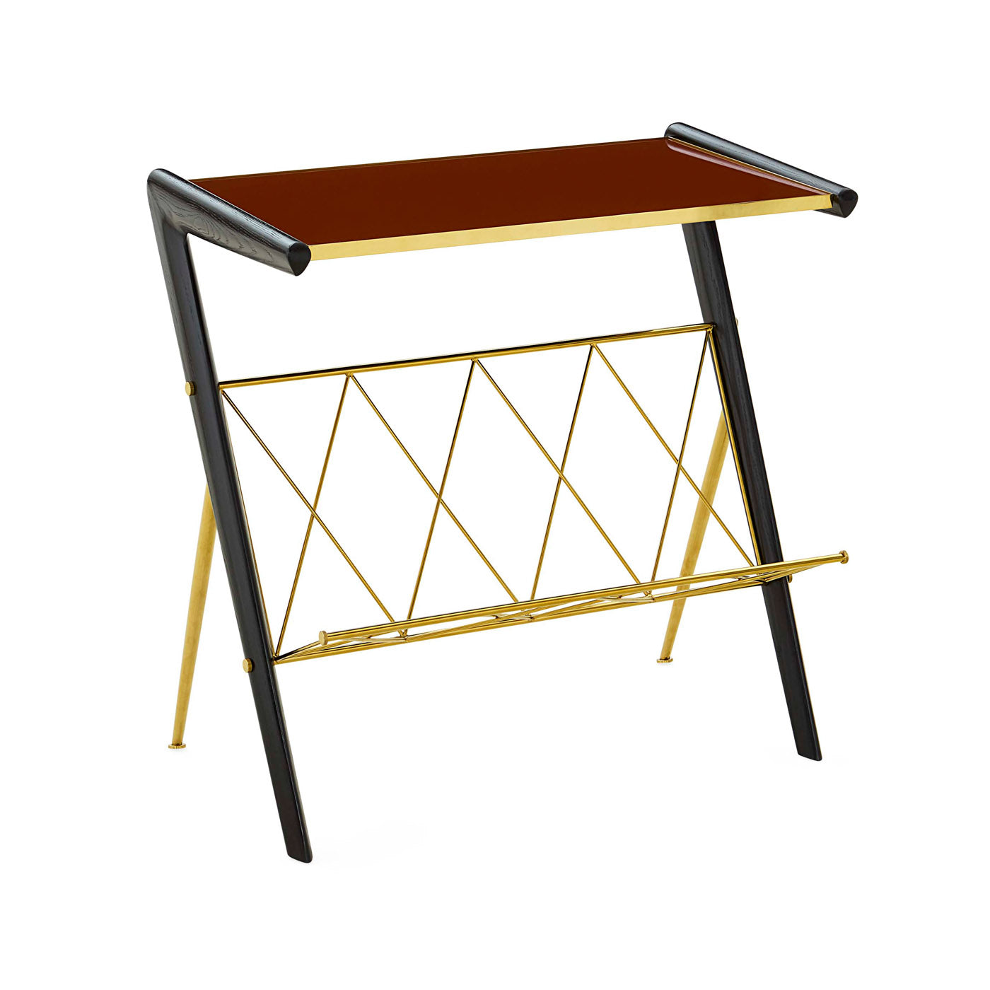 Trocadero Magazine Side Table - angle view