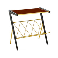 Trocadero Magazine Side Table - angle view