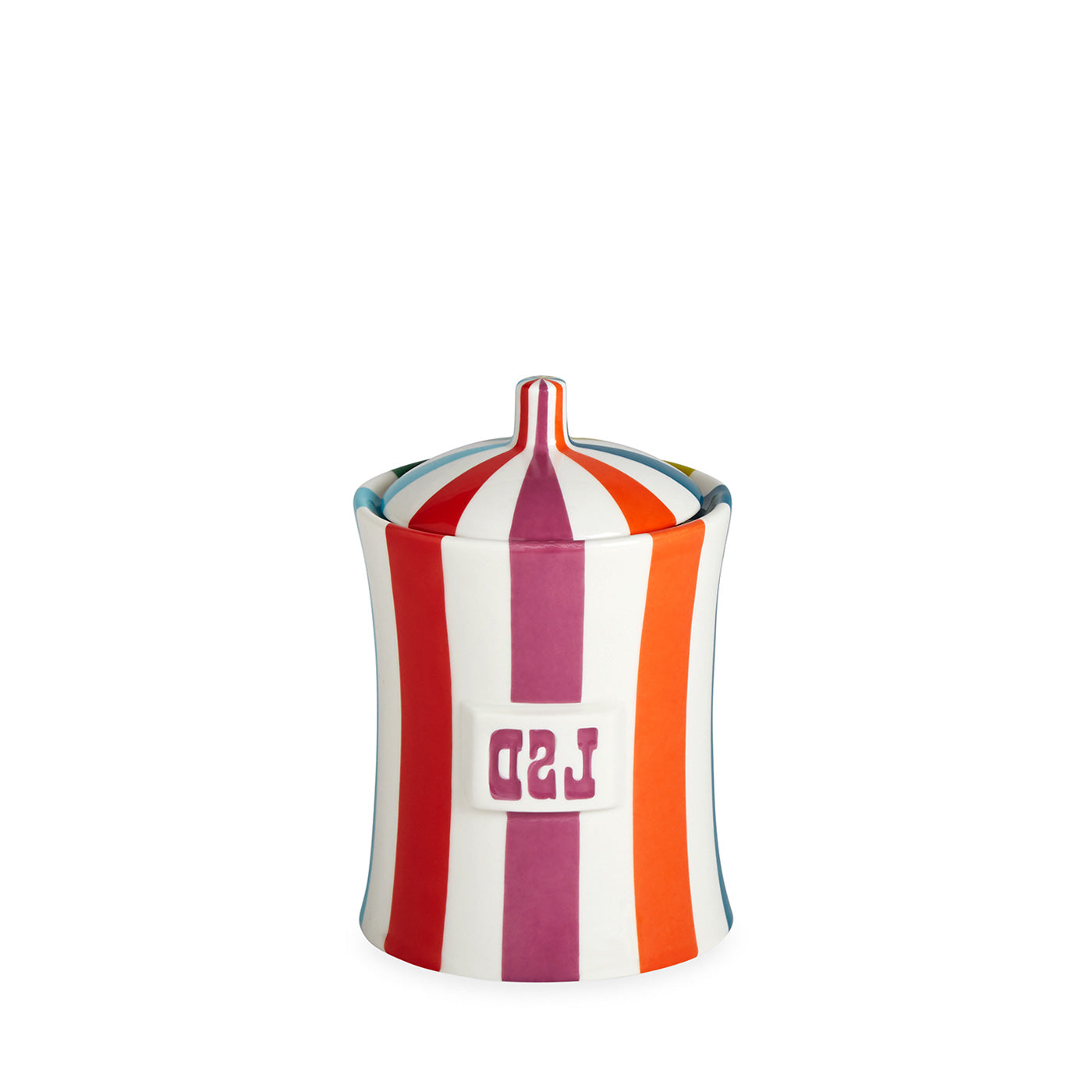 vice lsd canister porcelain multicolor - front view