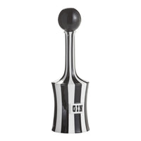 vice gin decanter porcelain black and white